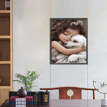 Load image into Gallery viewer, Sweet Girl 40*50CM(Canvas) Full Round Drill Diamond Painting
