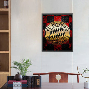 Bayern Munich Logo 40*50CM(Canvas) Full Square Drill Diamond Painting