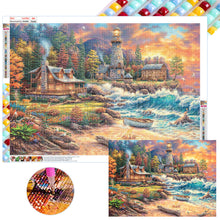 Load image into Gallery viewer, Houses 70*50CM(Canvas) Full Square Drill Diamond Painting
