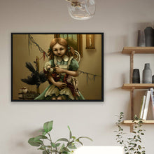 Load image into Gallery viewer, Little Girl 40*30CM(Canvas) Full Round Drill Diamond Painting
