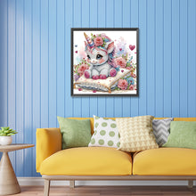 Load image into Gallery viewer, White Unicorn 30*30CM(Canvas) Partial Special Shaped Drill Diamond Painting
