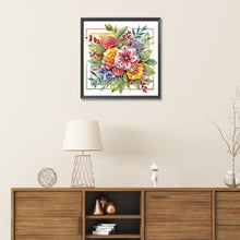Load image into Gallery viewer, Growing Flower 30*30CM(Canvas) Partial Special Shaped Drill Diamond Painting
