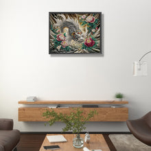 Load image into Gallery viewer, Black Koi 40*50CM(Canvas) Partial Special Shaped Drill Diamond Painting
