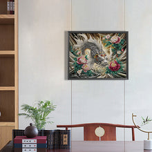 Load image into Gallery viewer, Black Koi 40*50CM(Canvas) Partial Special Shaped Drill Diamond Painting
