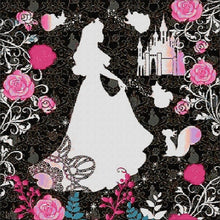 Load image into Gallery viewer, Silhouette-Princess Aurora 40*40CM11CT 3 Stamped Cross Stitch
