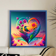 Load image into Gallery viewer, Love Flowers And Birds 40*40CM11CT 3 Stamped Cross Stitch
