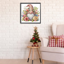 Load image into Gallery viewer, Flower Gnome 30*30CM(Canvas) Partial Special Shaped Drill Diamond Painting
