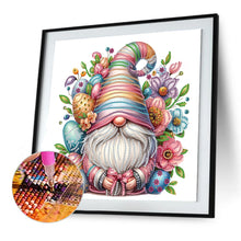 Load image into Gallery viewer, Flower Gnome 30*30CM(Canvas) Partial Special Shaped Drill Diamond Painting
