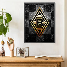 Load image into Gallery viewer, Monchengladbach Football Club Logo 30*40CM(Canvas) Full Round Drill Diamond Painting
