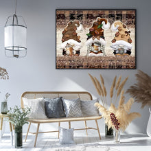 Load image into Gallery viewer, Coffee Gnome 50*40CM11CT 3 Stamped Cross Stitch
