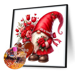 Rose Goblin 30*30CM(Canvas) Full Round Drill Diamond Painting