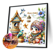 Load image into Gallery viewer, Goblin And Bird&#39;S Nest 30*30CM(Canvas) Full Round Drill Diamond Painting
