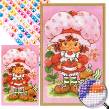 Load image into Gallery viewer, Strawberry Girl 30*50CM(Picture) Full AB Round Drill Diamond Painting
