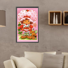 Load image into Gallery viewer, Strawberry Girl 30*50CM(Picture) Full AB Round Drill Diamond Painting
