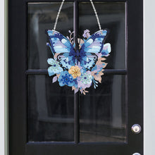 Load image into Gallery viewer, Acrylic Butterfly Single Side Diamond Art Hanging Pendant for Wall Home Decor
