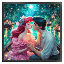 Load image into Gallery viewer, Mermaid Princess Ariel 30*30CM18CT 2 Stamped Cross Stitch
