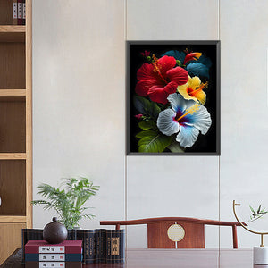 Poppy Flower 40*50CM(Canvas) Full Square Drill Diamond Painting