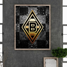 Load image into Gallery viewer, Monchenglatbach Logo 40*50CM(Canvas) Full Round Drill Diamond Painting
