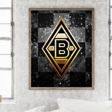 Load image into Gallery viewer, Monchenglatbach Logo 40*50CM(Canvas) Full Round Drill Diamond Painting
