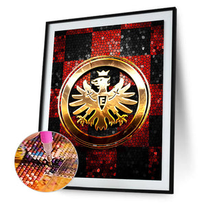 Frankfurt Logo 40*50CM(Canvas) Full Round Drill Diamond Painting