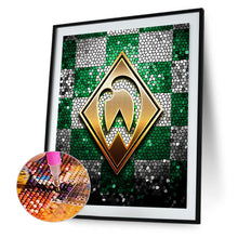 Load image into Gallery viewer, Werder Bremen Logo 40*50CM(Canvas) Full Round Drill Diamond Painting
