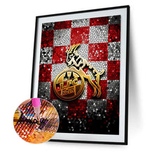 Load image into Gallery viewer, Cologne Logo 30*40CM(Canvas) Full Round Drill Diamond Painting

