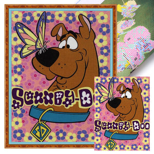 Scooby Doo 40*55CM11CT 3 Stamped Cross Stitch