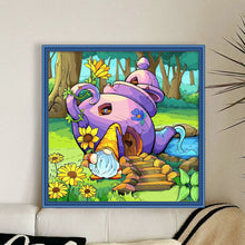 Load image into Gallery viewer, Kettle Hut 50*50CM11CT 3 Stamped Cross Stitch
