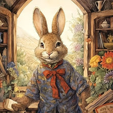 Load image into Gallery viewer, Rabbit 50*50CM(Canvas) Full Round Drill Diamond Painting
