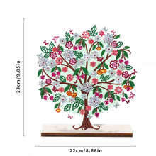 Load image into Gallery viewer, Special Shape Single-Side Desktop Diamond Art Home Decor (Love Flower Tree)
