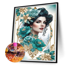 Load image into Gallery viewer, Noble Lady 30*40CM(Canvas) Partial Special Shaped Drill Diamond Painting
