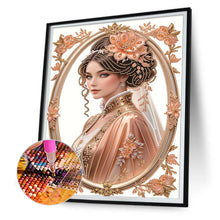 Load image into Gallery viewer, Noble Lady 30*40CM(Canvas) Partial Special Shaped Drill Diamond Painting
