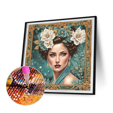 Load image into Gallery viewer, Noble Lady 30*30CM(Canvas) Partial Special Shaped Drill Diamond Painting
