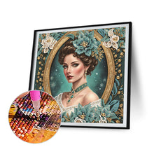 Load image into Gallery viewer, Noble Lady 30*30CM(Canvas) Partial Special Shaped Drill Diamond Painting
