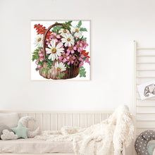 Load image into Gallery viewer, Flower Basket 30*30CM(Canvas) Partial Special Shaped Drill Diamond Painting
