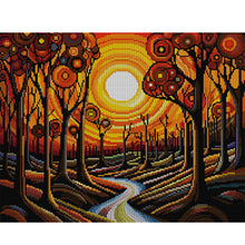 Load image into Gallery viewer, Dusk - 14CT Stamped Cross Stitch 43*36CM(Joy Sunday)
