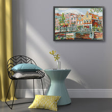 Load image into Gallery viewer, Amsterdam Canal - 14CT Stamped Cross Stitch 44*34CM(Joy Sunday)
