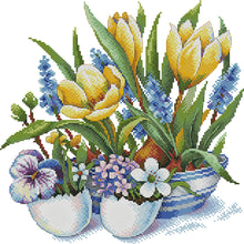 Load image into Gallery viewer, Call Of Spring - 14CT Stamped Cross Stitch 35*37CM(Joy Sunday)
