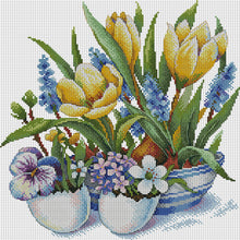 Load image into Gallery viewer, Call Of Spring - 14CT Stamped Cross Stitch 35*37CM(Joy Sunday)

