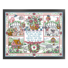 Load image into Gallery viewer, Nature&#39;S Blessing - 14CT Stamped Cross Stitch 40*32CM(Joy Sunday)
