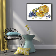 Load image into Gallery viewer, Autumn Fruit - 14CT Stamped Cross Stitch 42*32CM(Joy Sunday)
