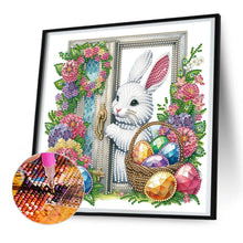 Load image into Gallery viewer, Garden Rabbit 30*30CM(Canvas) Partial Special Shaped Drill Diamond Painting
