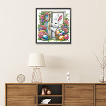 Load image into Gallery viewer, Garden Rabbit 30*30CM(Canvas) Partial Special Shaped Drill Diamond Painting
