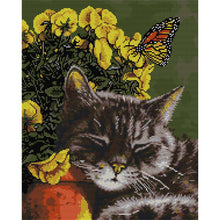 Load image into Gallery viewer, The Cats Are Intoxicated - 14CT Stamped Cross Stitch 35*42CM(Joy Sunday)
