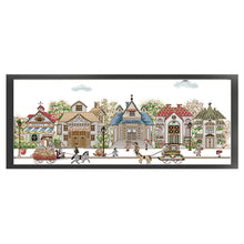 Load image into Gallery viewer, Street View(5) - 14CT Stamped Cross Stitch 70*33CM(Joy Sunday)
