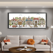 Load image into Gallery viewer, Street View(5) - 14CT Stamped Cross Stitch 70*33CM(Joy Sunday)
