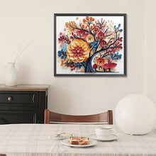 Load image into Gallery viewer, Tree Of Life Paper Painting 35*30CM(Canvas) Partial Special Shaped Drill Diamond Painting
