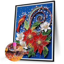 Load image into Gallery viewer, Flower Quill Painting 30*40CM(Canvas) Partial Special Shaped Drill Diamond Painting
