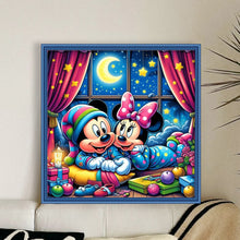 Load image into Gallery viewer, Mickey And Minnie - 11CT Stamped Cross Stitch 45*45CM
