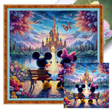 Load image into Gallery viewer, Mickey And Minnie - 11CT Stamped Cross Stitch 45*45CM
